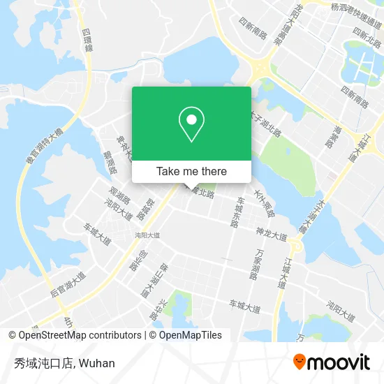 秀域沌口店 map