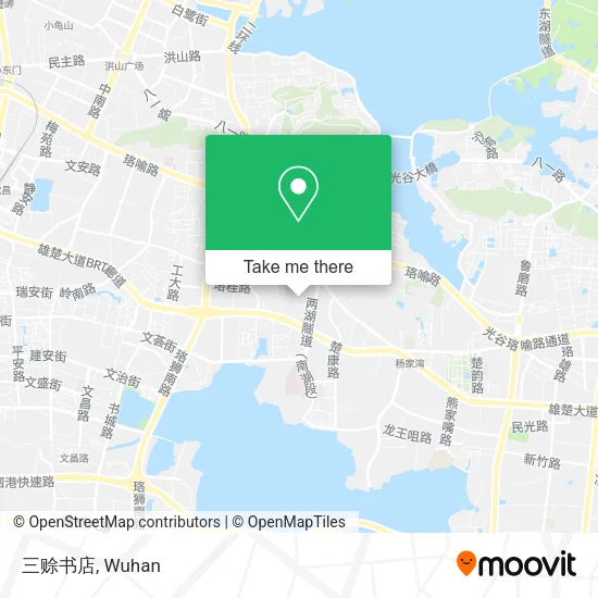 三赊书店 map
