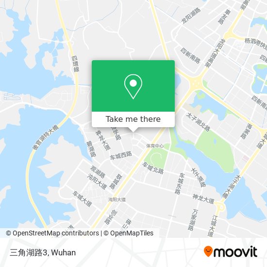 三角湖路3 map