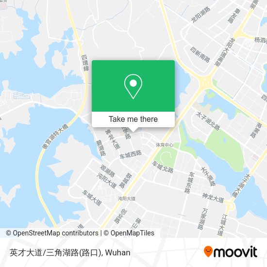 英才大道/三角湖路(路口) map