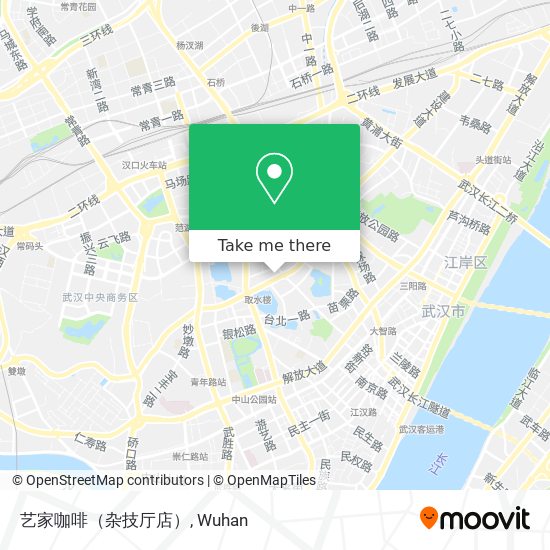 艺家咖啡（杂技厅店） map