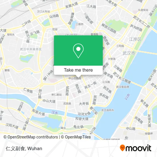 仁义副食 map