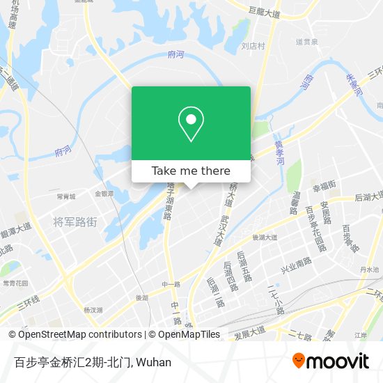 百步亭金桥汇2期-北门 map