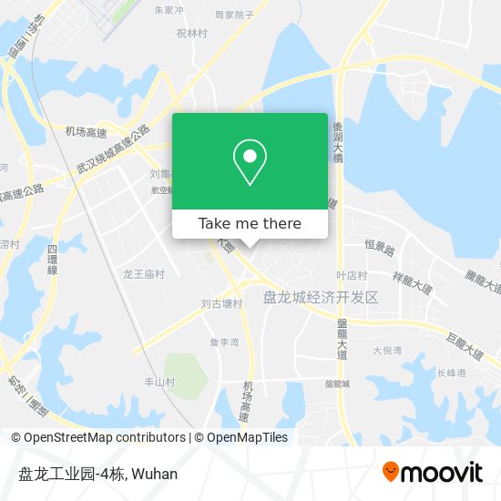 盘龙工业园-4栋 map