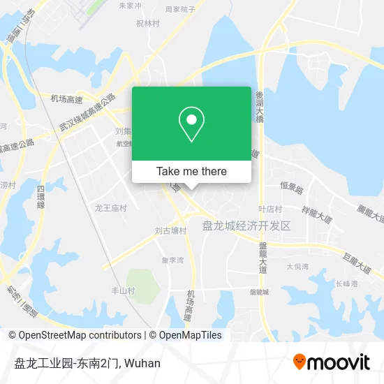 盘龙工业园-东南2门 map