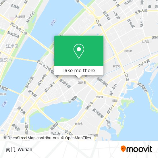 南门 map