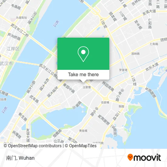 南门 map