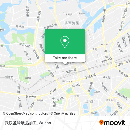 武汉圣峰纸品加工 map