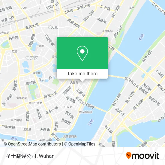圣士翻译公司 map