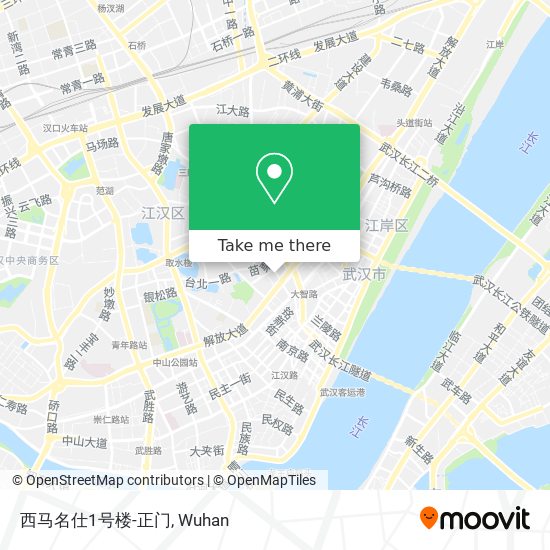 西马名仕1号楼-正门 map