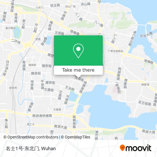 名士1号-东北门 map