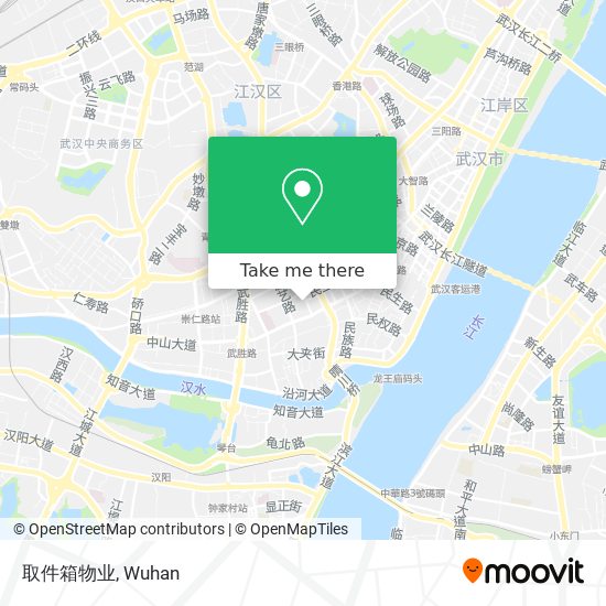 取件箱物业 map