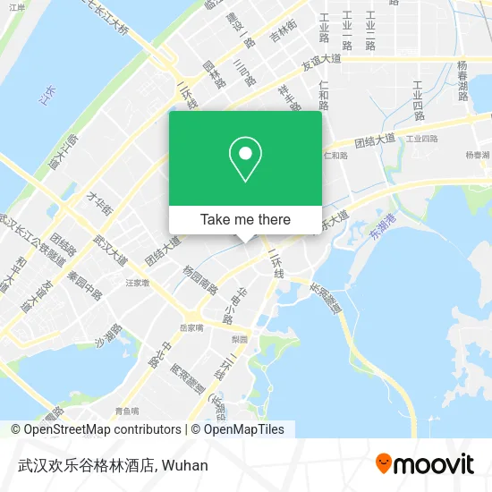 武汉欢乐谷格林酒店 map