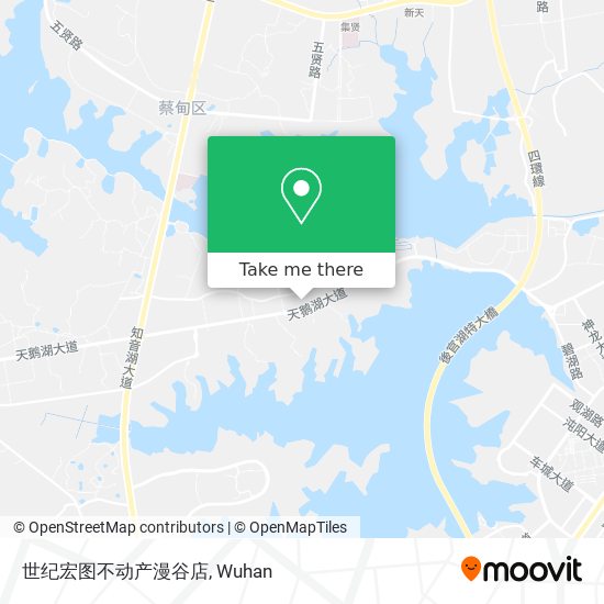 世纪宏图不动产漫谷店 map