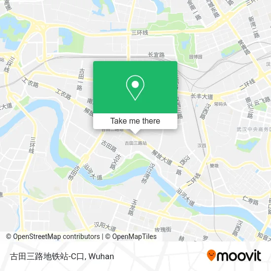 古田三路地铁站-C口 map