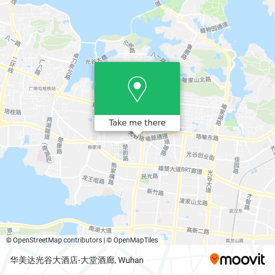 华美达光谷大酒店-大堂酒廊 map