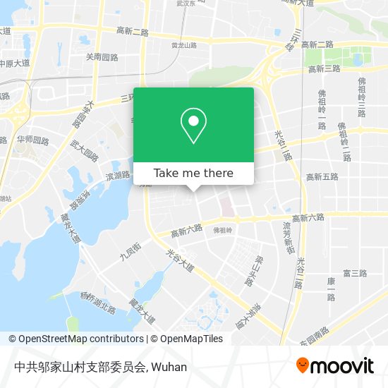中共邬家山村支部委员会 map