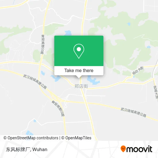 东风标牌厂 map