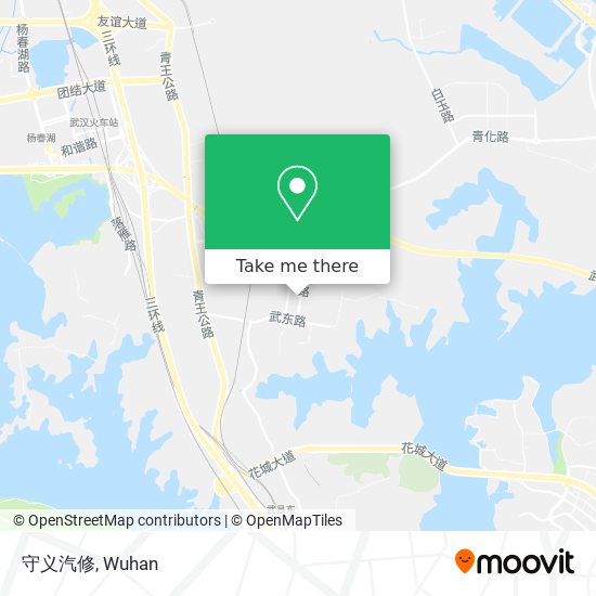 守义汽修 map