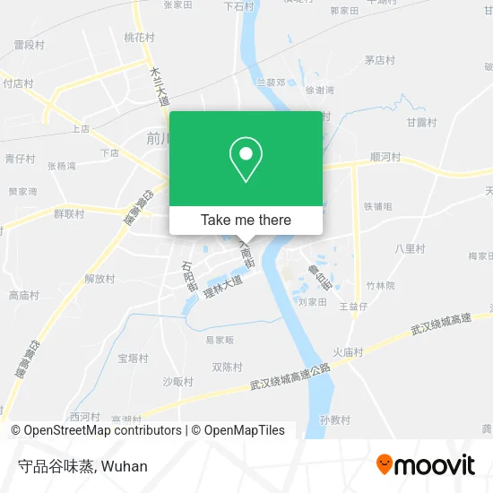 守品谷味蒸 map