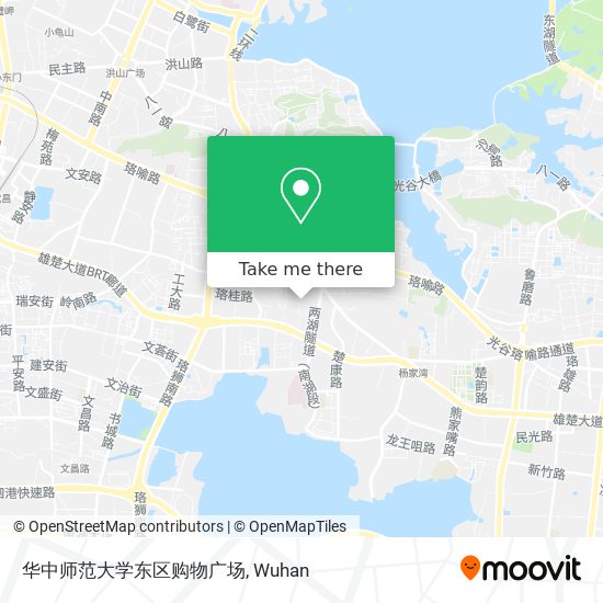 华中师范大学东区购物广场 map