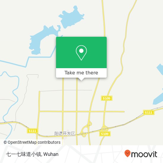 七一七味道小镇 map