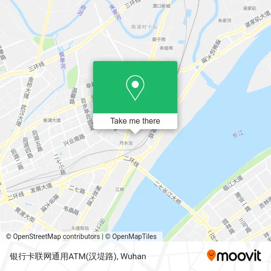 银行卡联网通用ATM(汉堤路) map