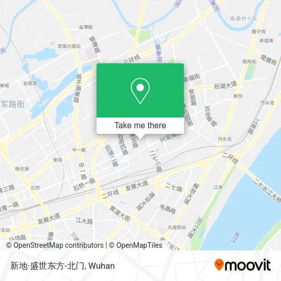 新地·盛世东方-北门 map