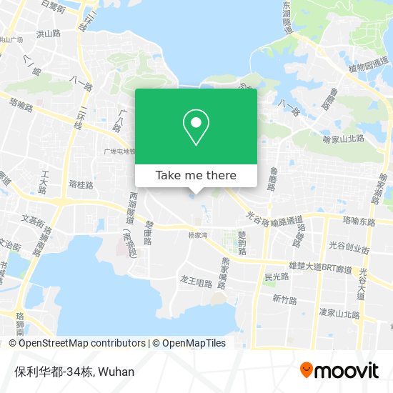 保利华都-34栋 map