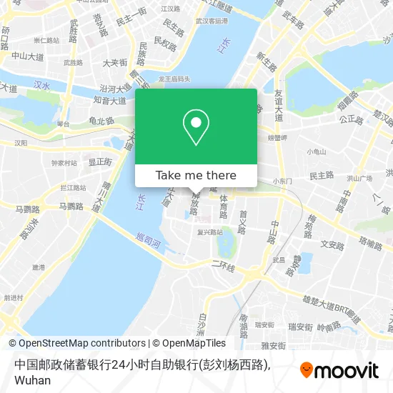 中国邮政储蓄银行24小时自助银行(彭刘杨西路) map