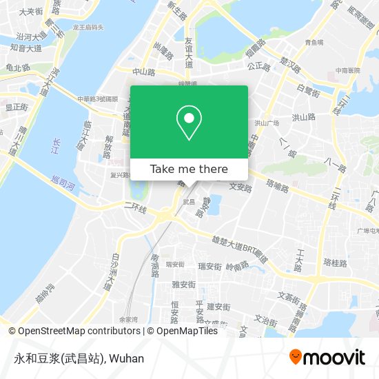 永和豆浆(武昌站) map