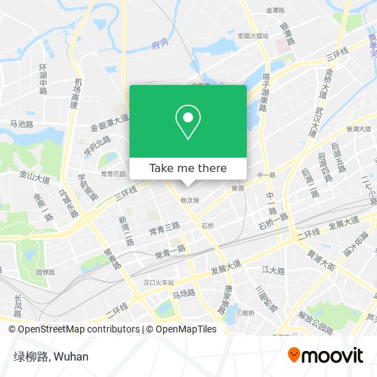 绿柳路 map
