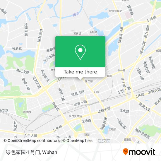 绿色家园-1号门 map