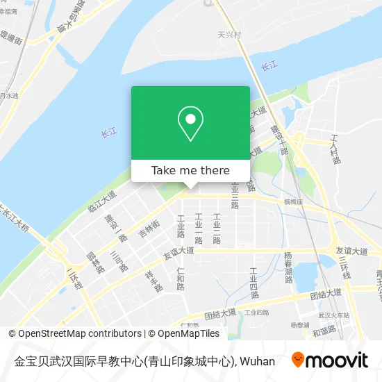 金宝贝武汉国际早教中心(青山印象城中心) map