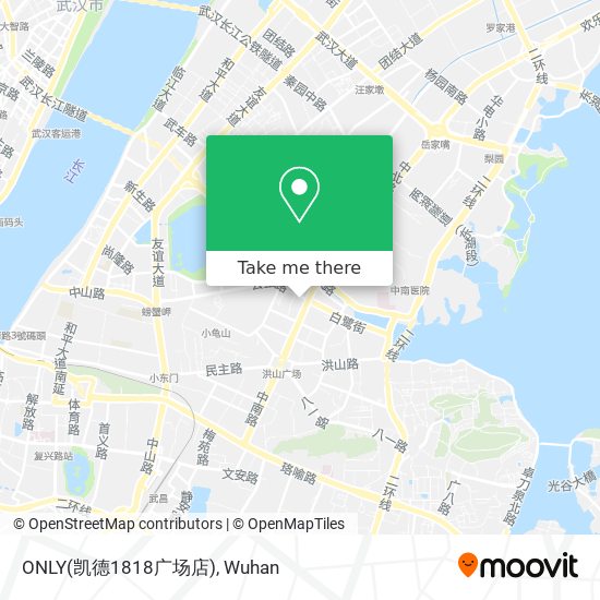 ONLY(凯德1818广场店) map