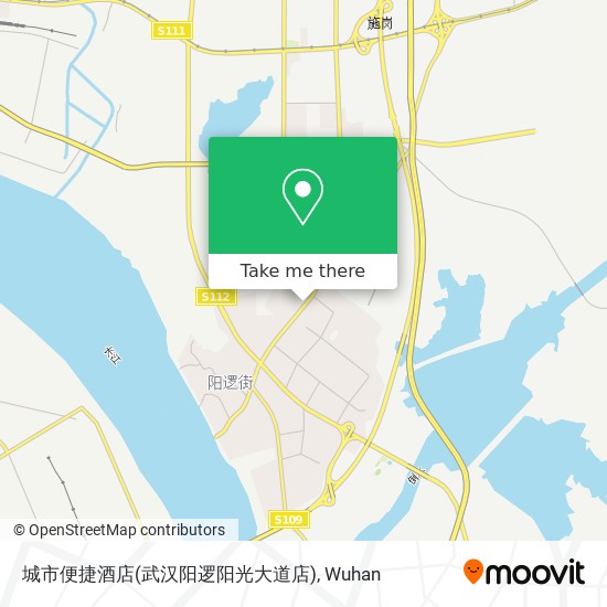 城市便捷酒店(武汉阳逻阳光大道店) map