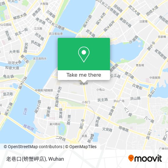 老巷口(螃蟹岬店) map