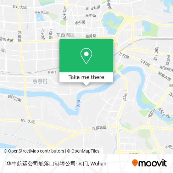 华中航运公司舵落口港埠公司-南门 map