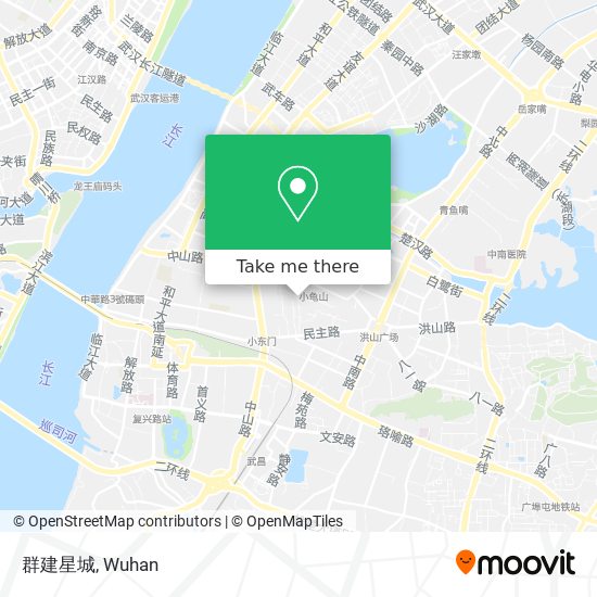 群建星城 map
