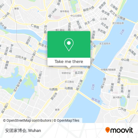 安团家博会 map