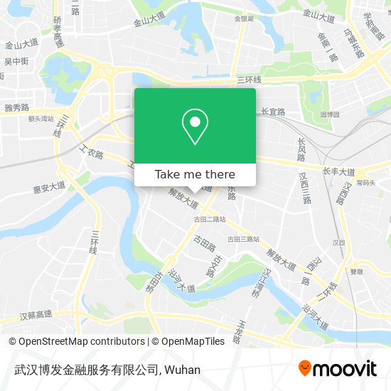 武汉博发金融服务有限公司 map