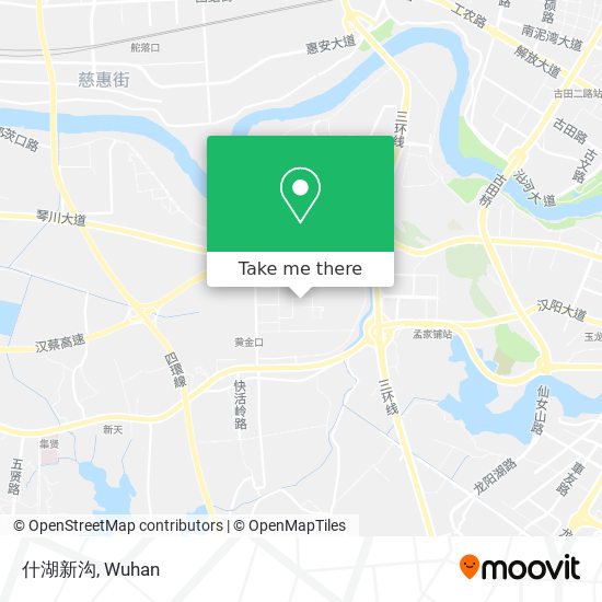 什湖新沟 map