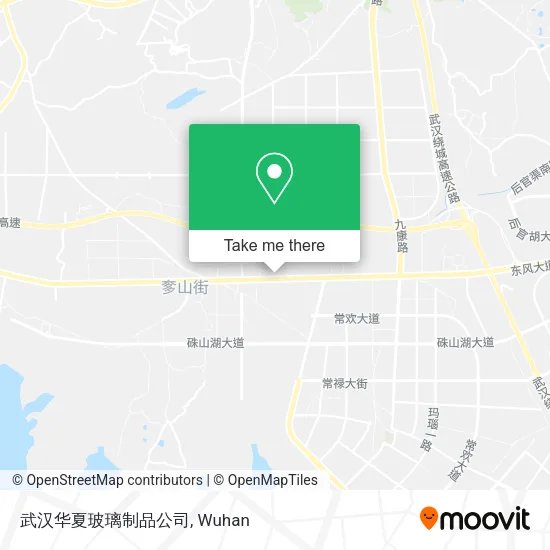 武汉华夏玻璃制品公司 map