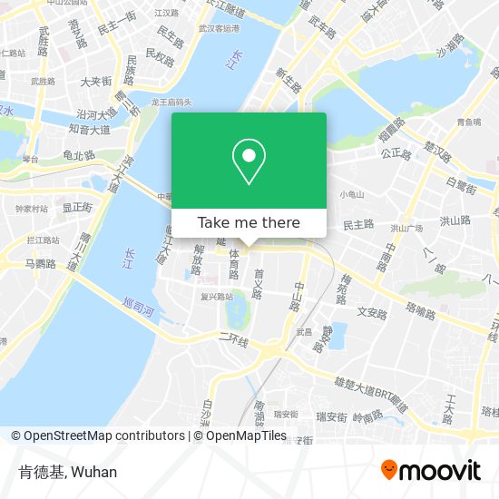 肯德基 map