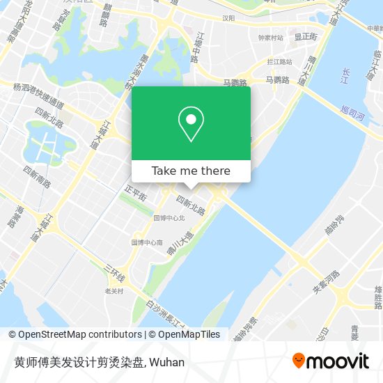 黄师傅美发设计剪烫染盘 map