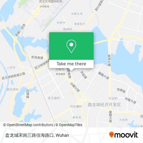 盘龙城宋岗三路佳海路口 map