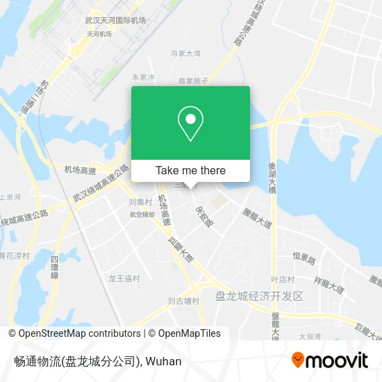 畅通物流(盘龙城分公司) map