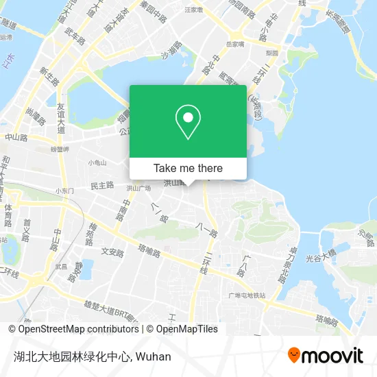 湖北大地园林绿化中心 map
