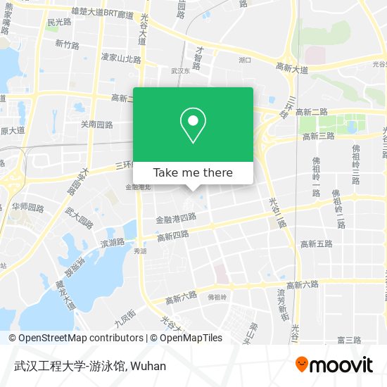 武汉工程大学-游泳馆 map