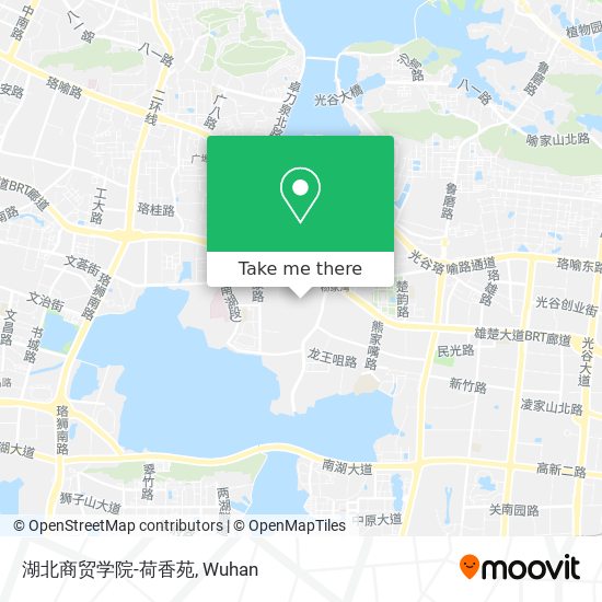 湖北商贸学院-荷香苑 map